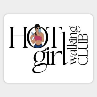 Hot Girl Walking Club - Pink Version Magnet